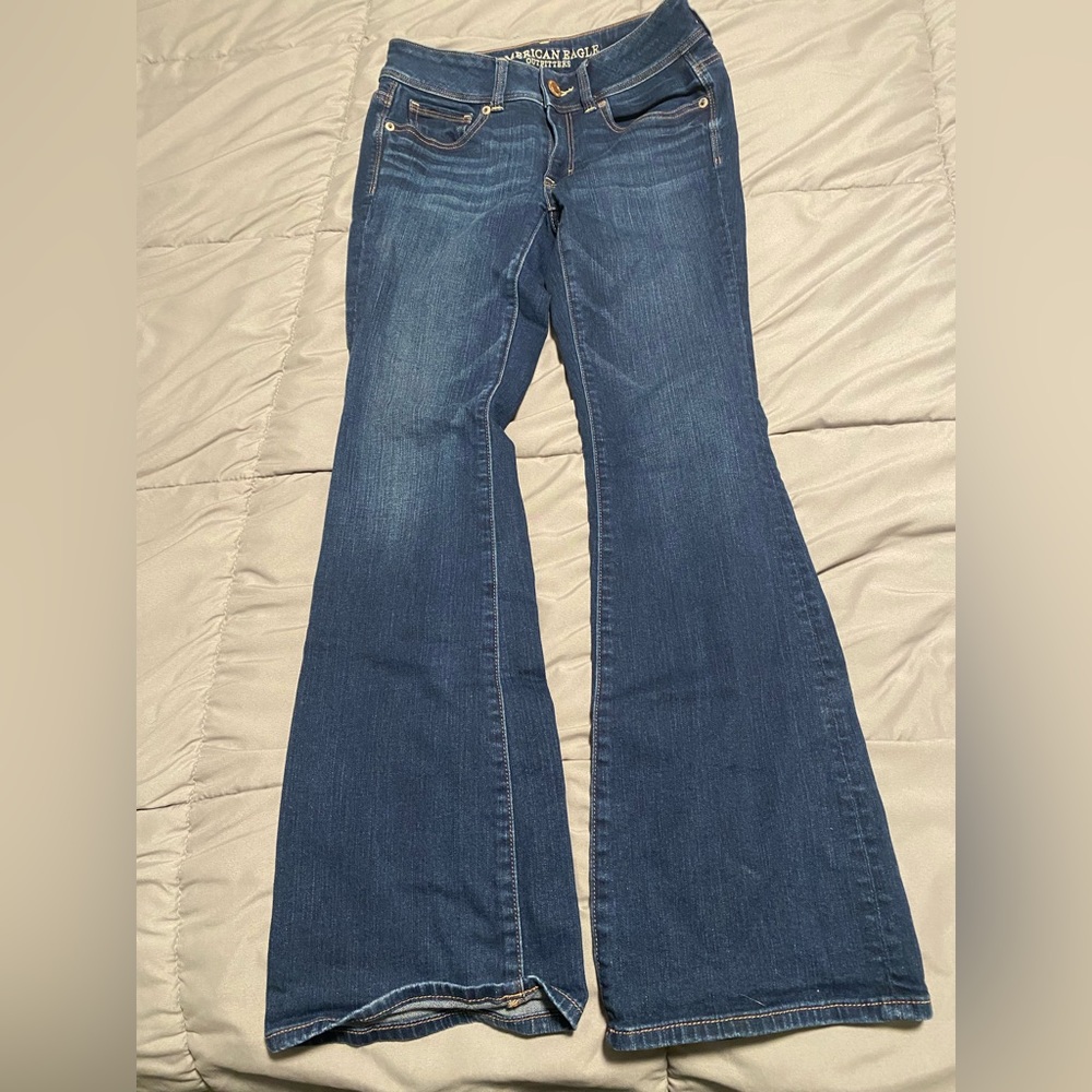 AE kick boot jeans